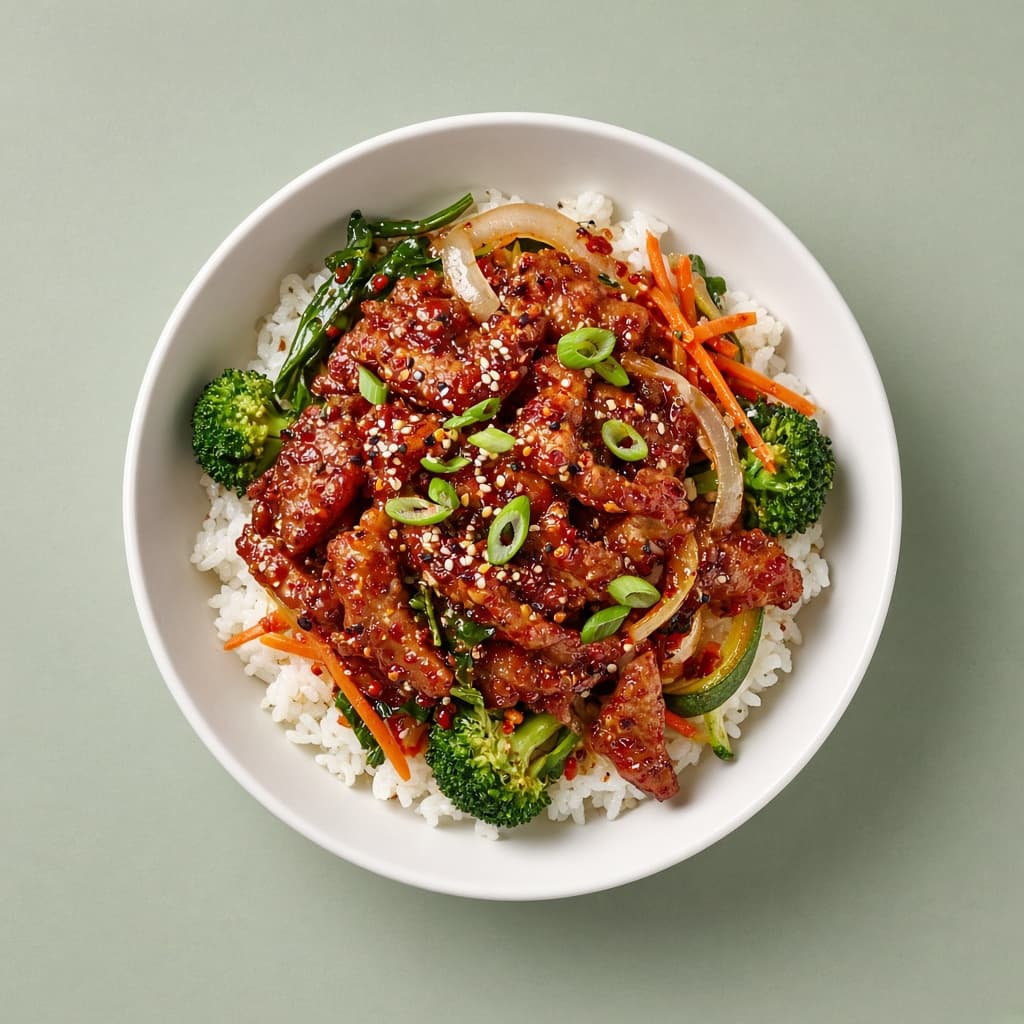 Spicy Pork Bowl